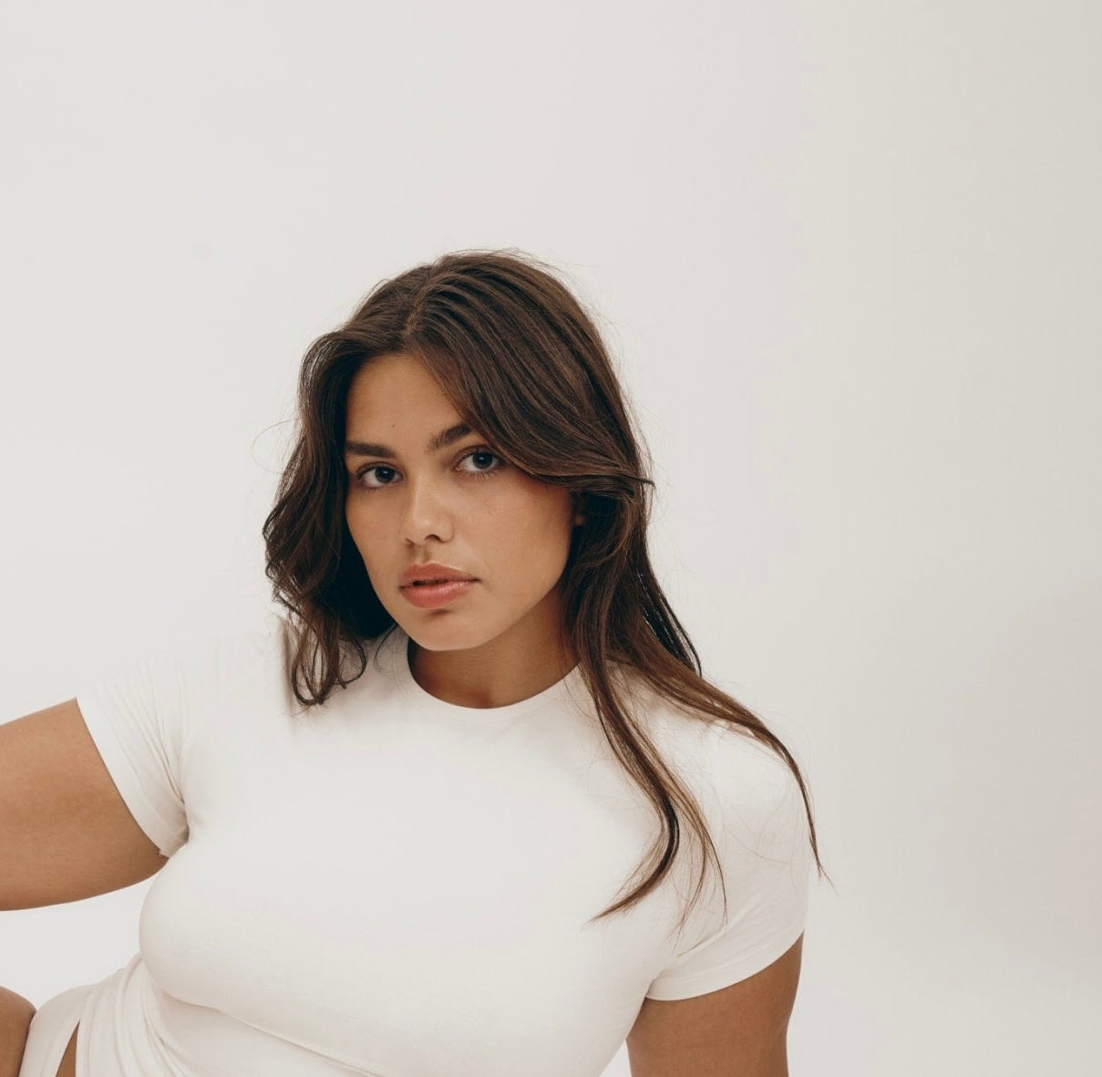 Flex Tee - Off White (Organic Basics)