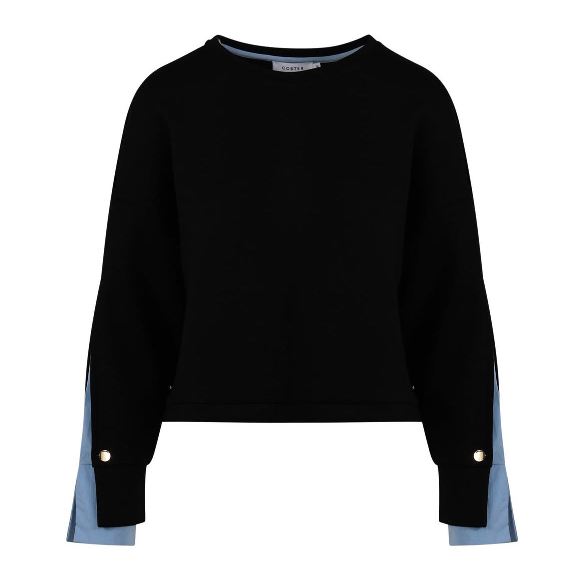 Sweatshirt with sleeve detail