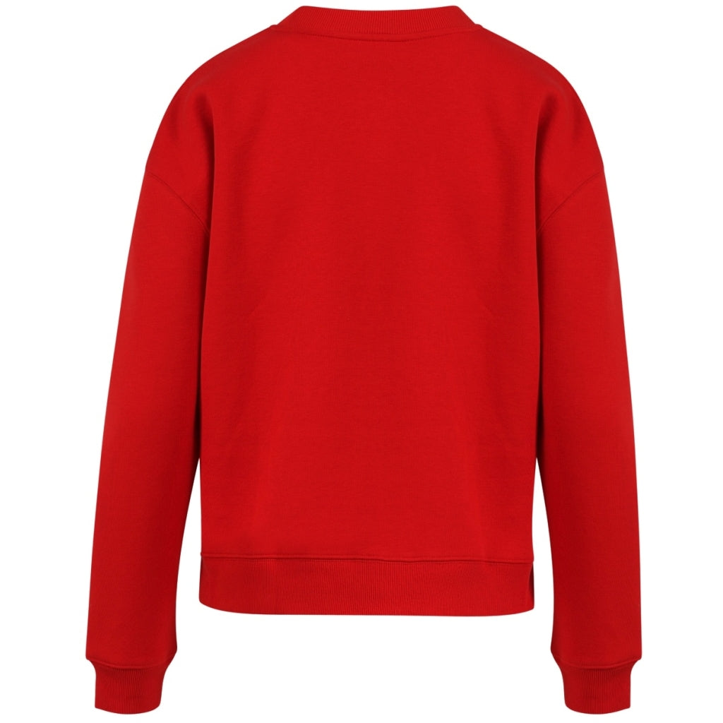 Logo sweatshirt - Scarlet red