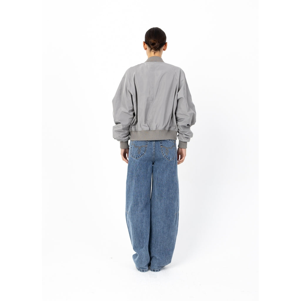 Coster Copenhagen - Short bomber jacket - Light olive