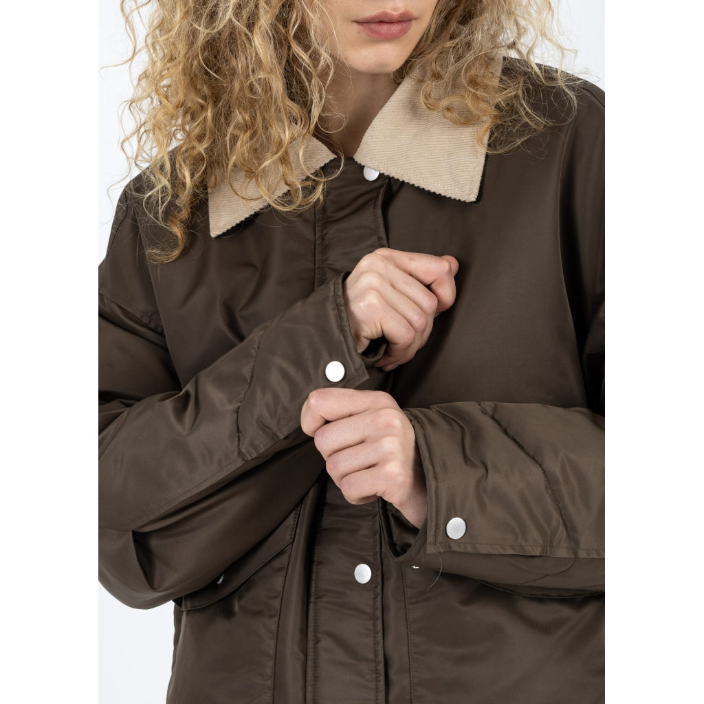 Coster Copenhagen - Bomber Jacket with fur collar - Brown