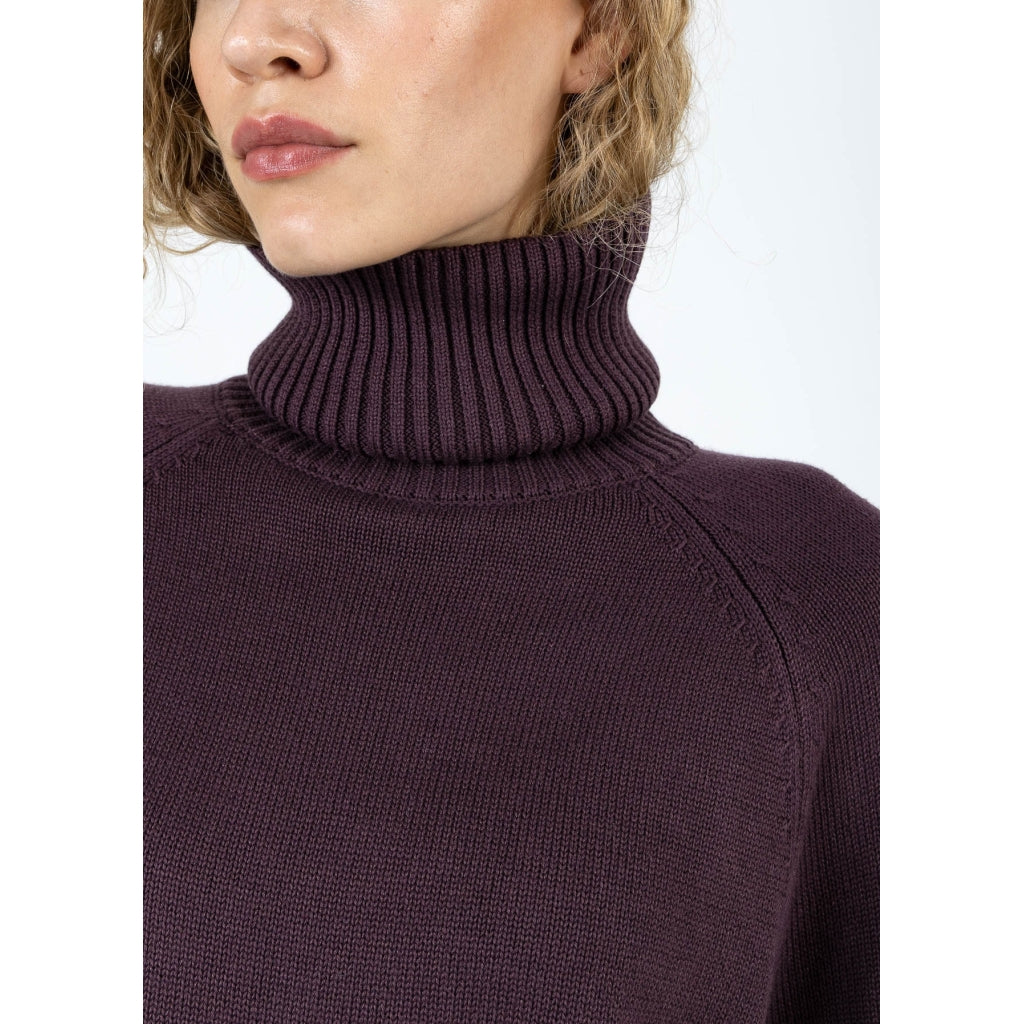 Coster Copenhagen - Knit with highneck - Bordeaux