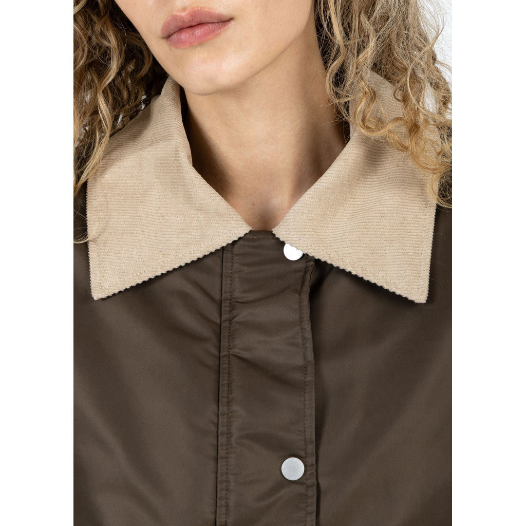 Coster Copenhagen - Bomber Jacket with fur collar - Brown