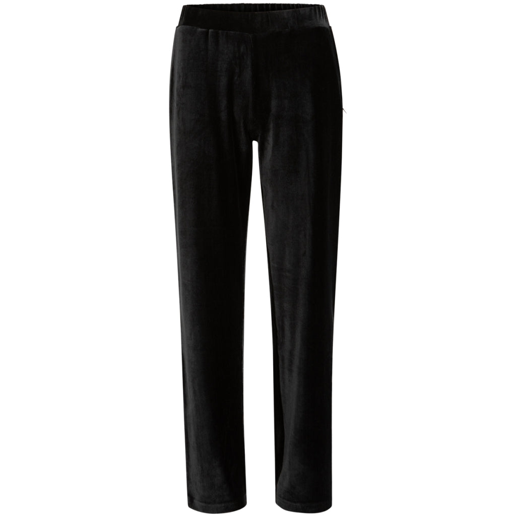 Coster Copenhagen - Velvet pants - Sille fit - Black