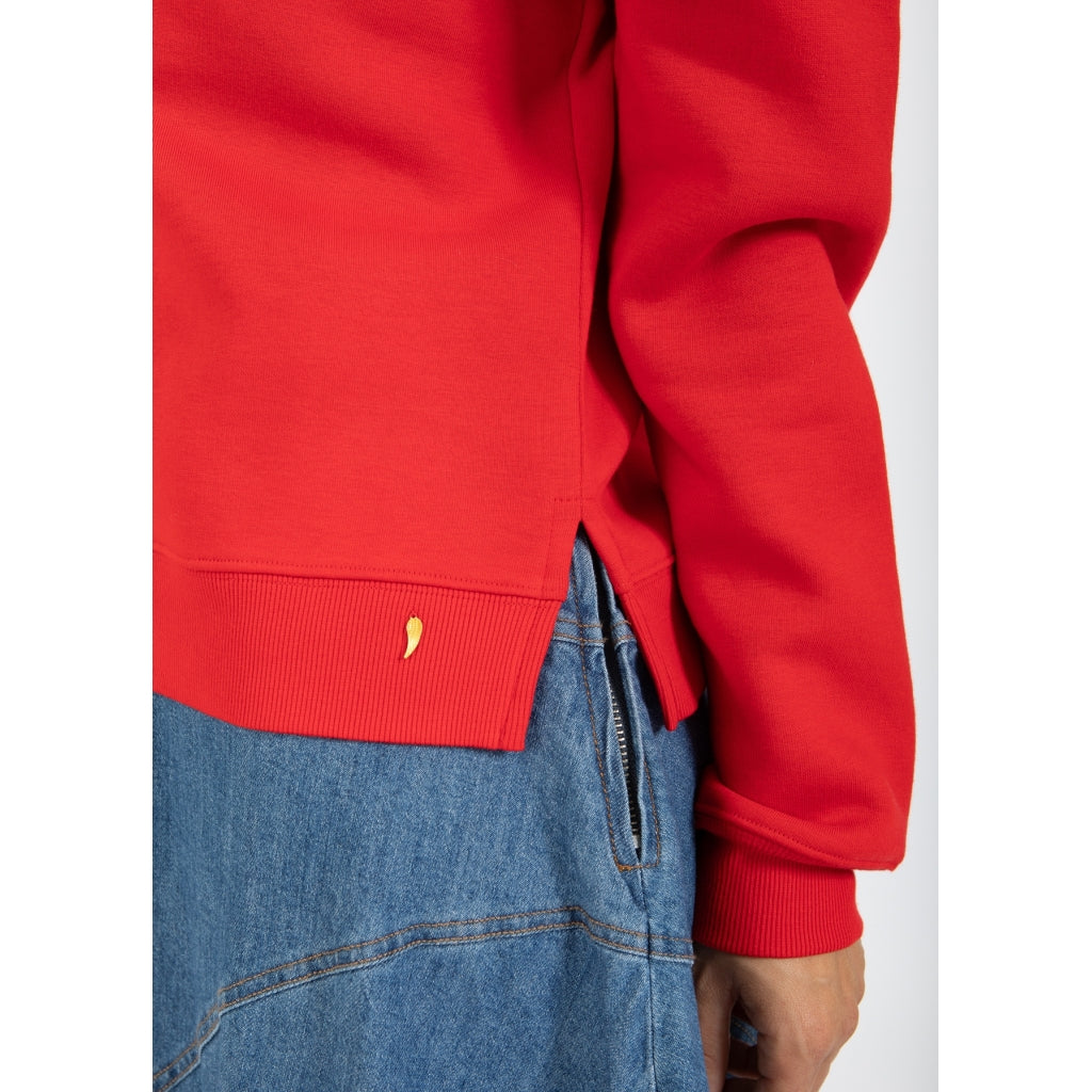 Logo sweatshirt - Scarlet red