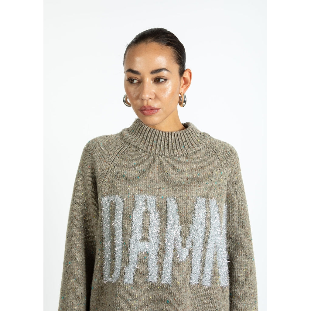 Damn knit - Taupe melange