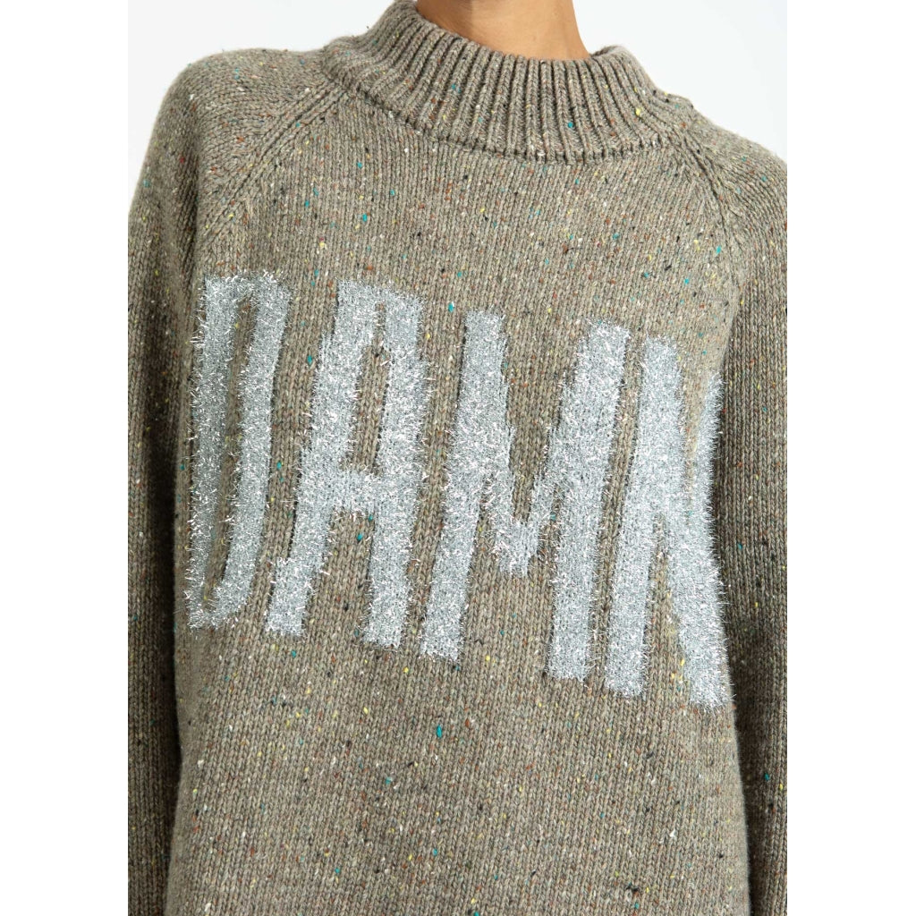 Damn knit - Taupe melange