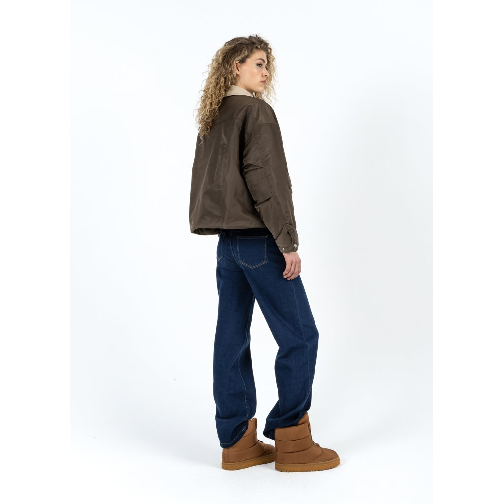 Coster Copenhagen - Bomber Jacket with fur collar - Brown