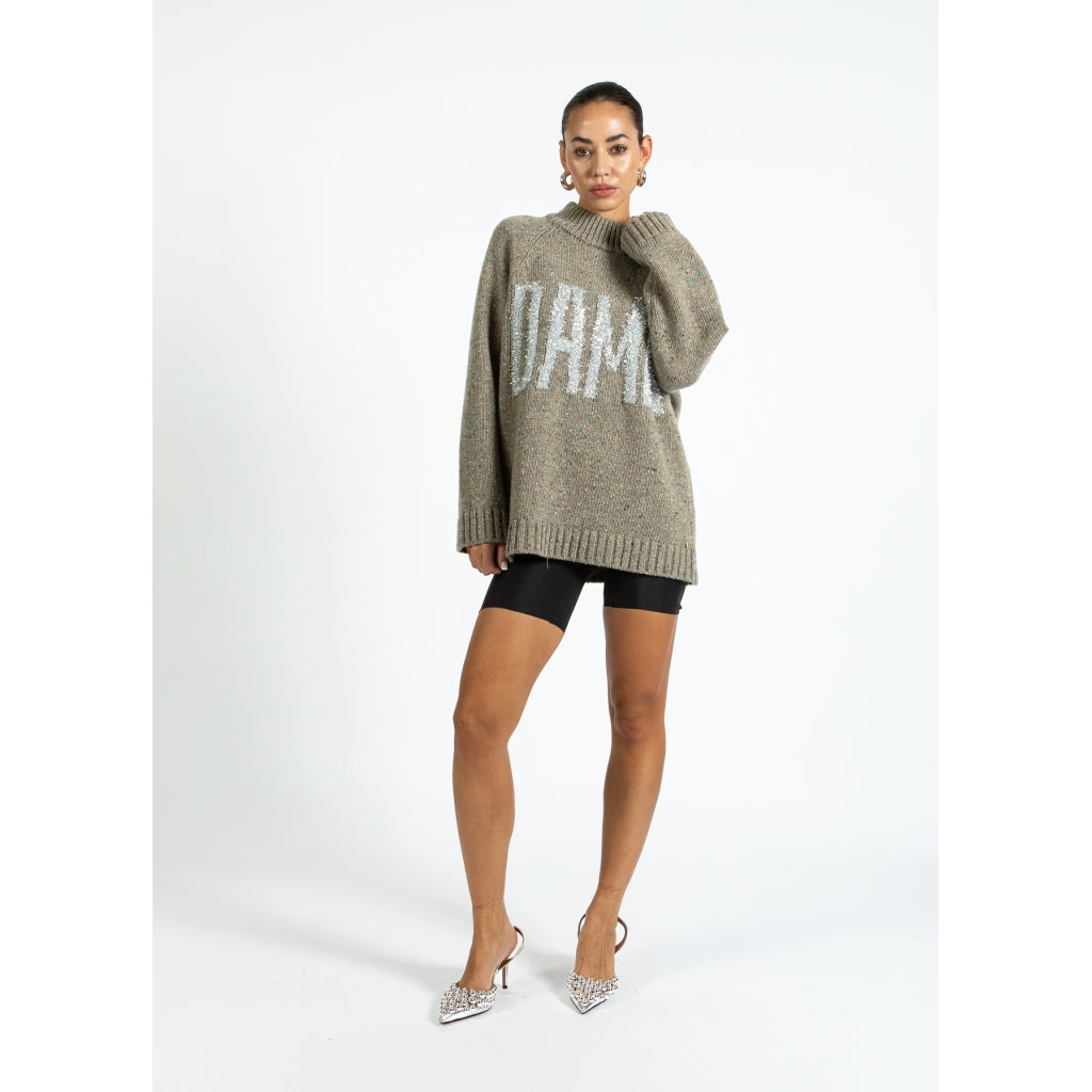 Damn knit - Taupe melange