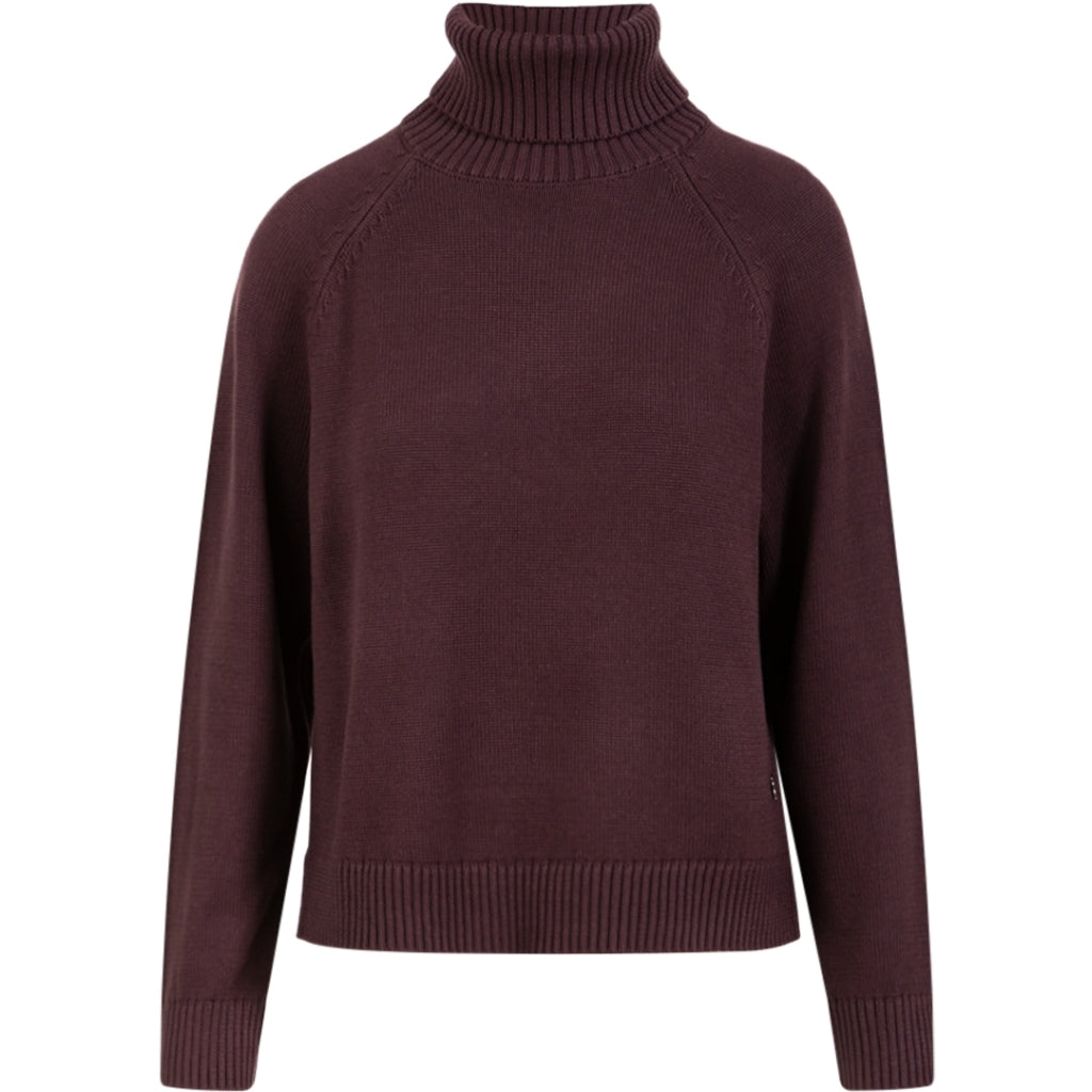 Coster Copenhagen - Knit with highneck - Bordeaux