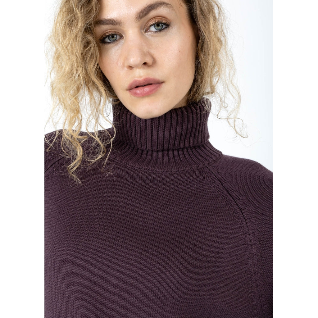 Coster Copenhagen - Knit with highneck - Bordeaux