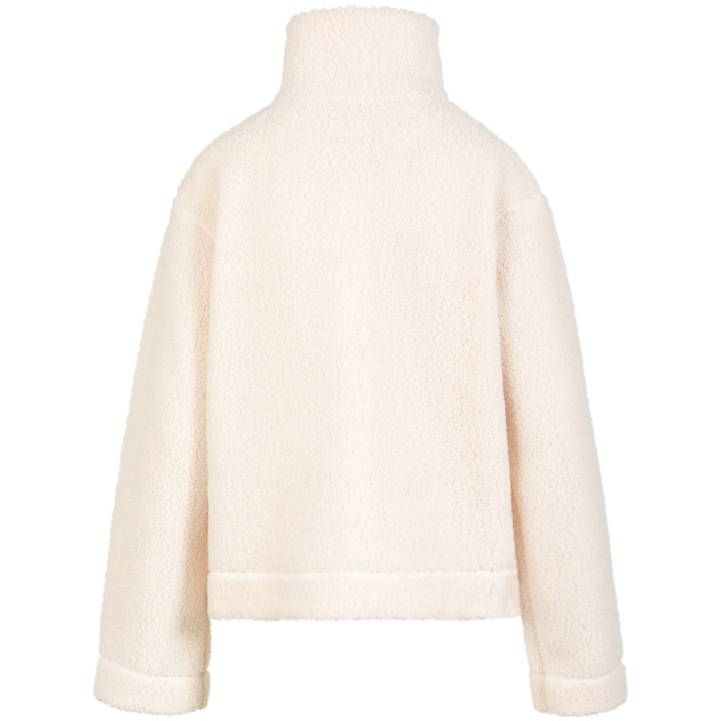 Coster Copenhagen - Jamie Fleece Zip sweater - Off white
