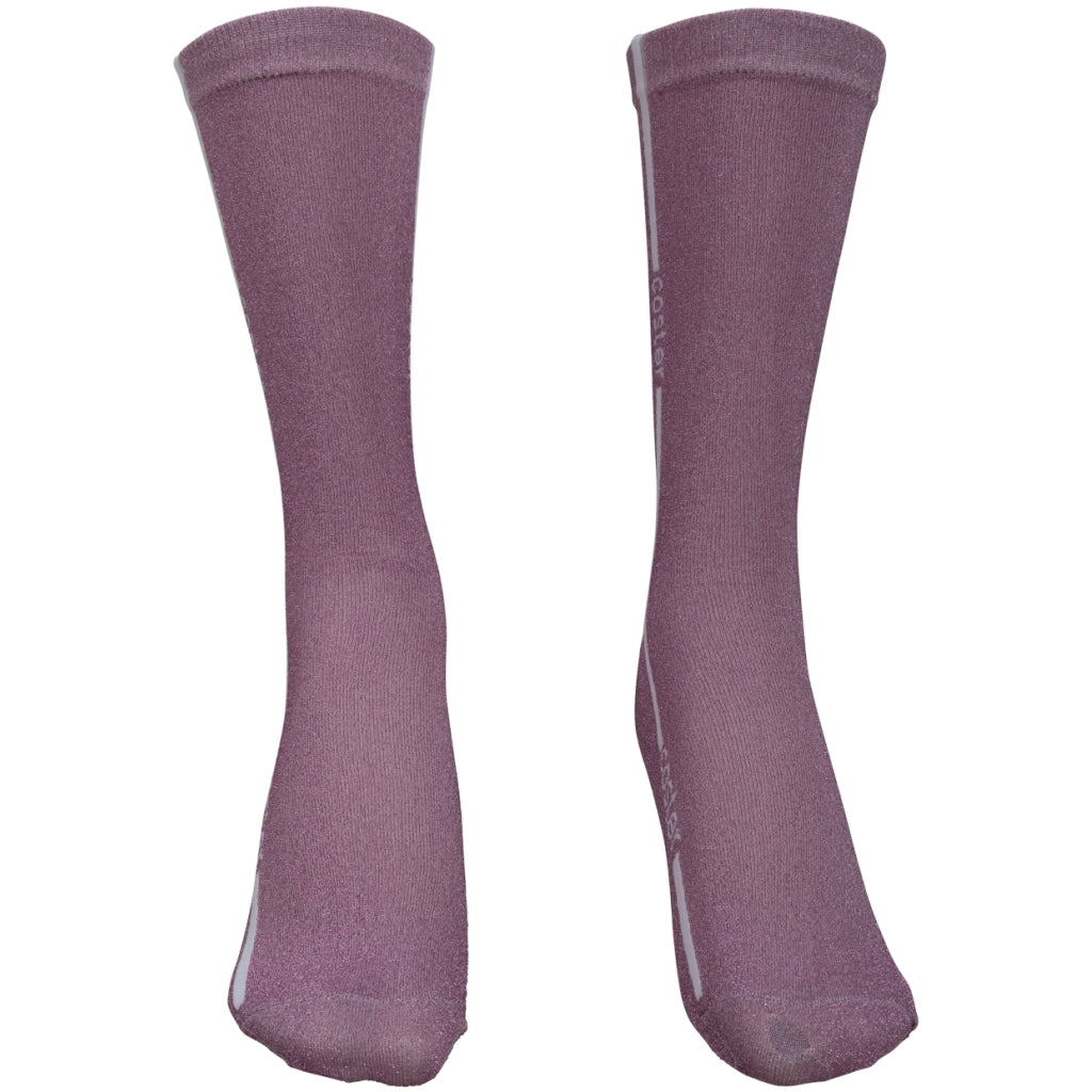 Socks with glitter - Magenta (onesize)