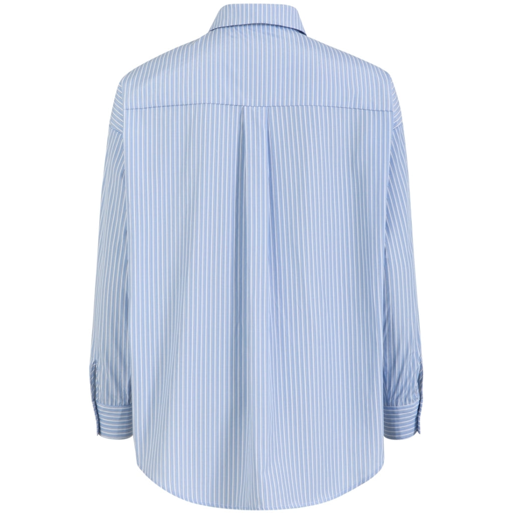 Striped shirt - Light blue/pink stripe