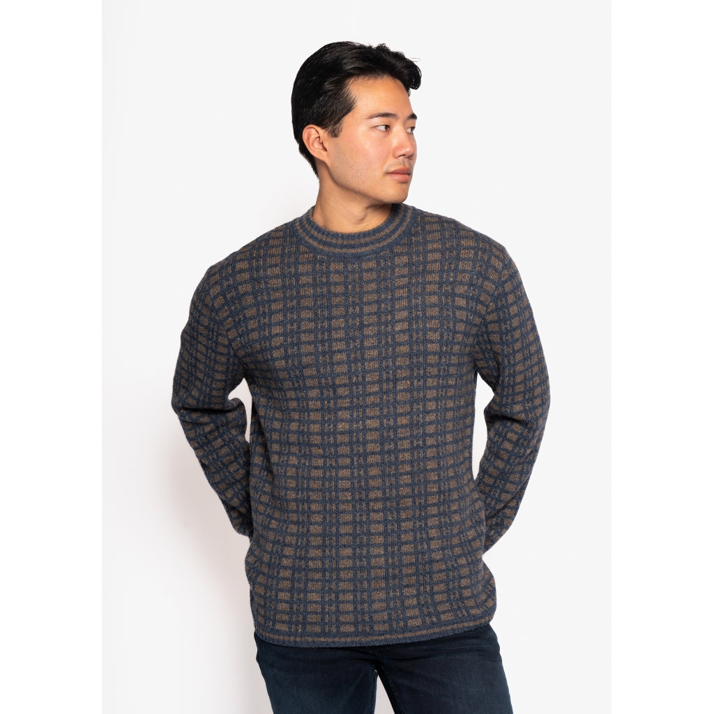 TOM Sweater - Blue Melange (Hést)