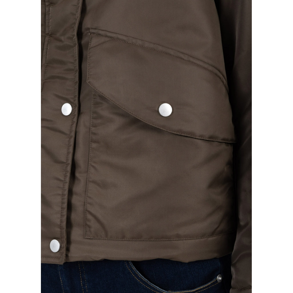 Coster Copenhagen - Bomber Jacket with fur collar - Brown