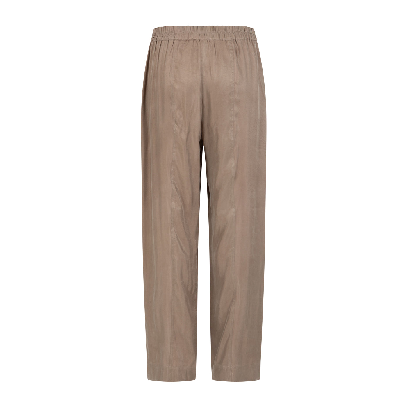 COSTER COPENHAGEN - Loose pants in lyocell - Sille fit - Moon rock
