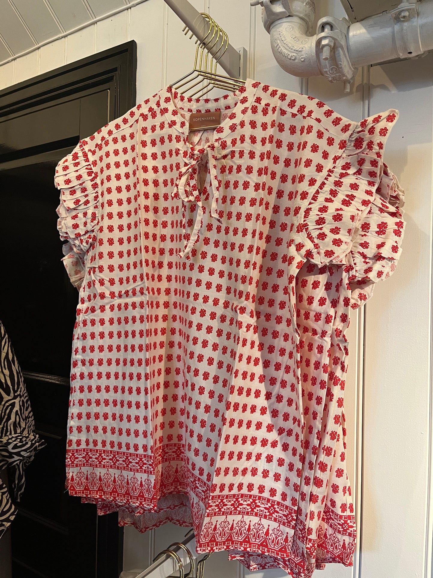 MySore viscose Shirt - Poppy red