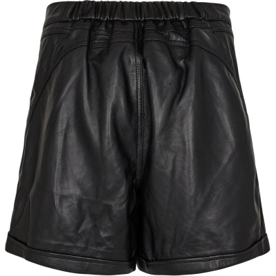 ThillaGO Leather shorts - black