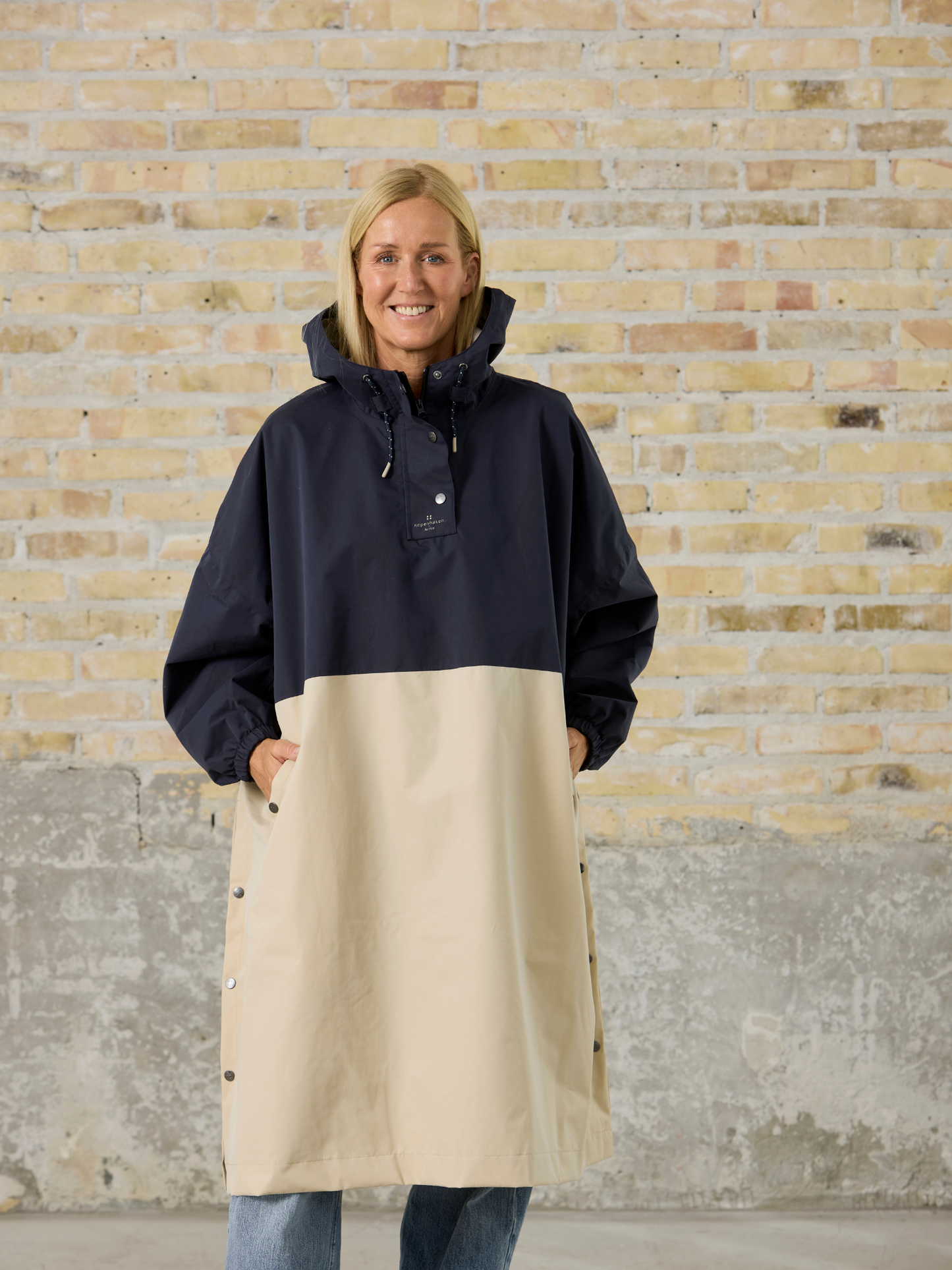 KOPENHAKEN - Total Eclipse - Blå/beige (onesize)
