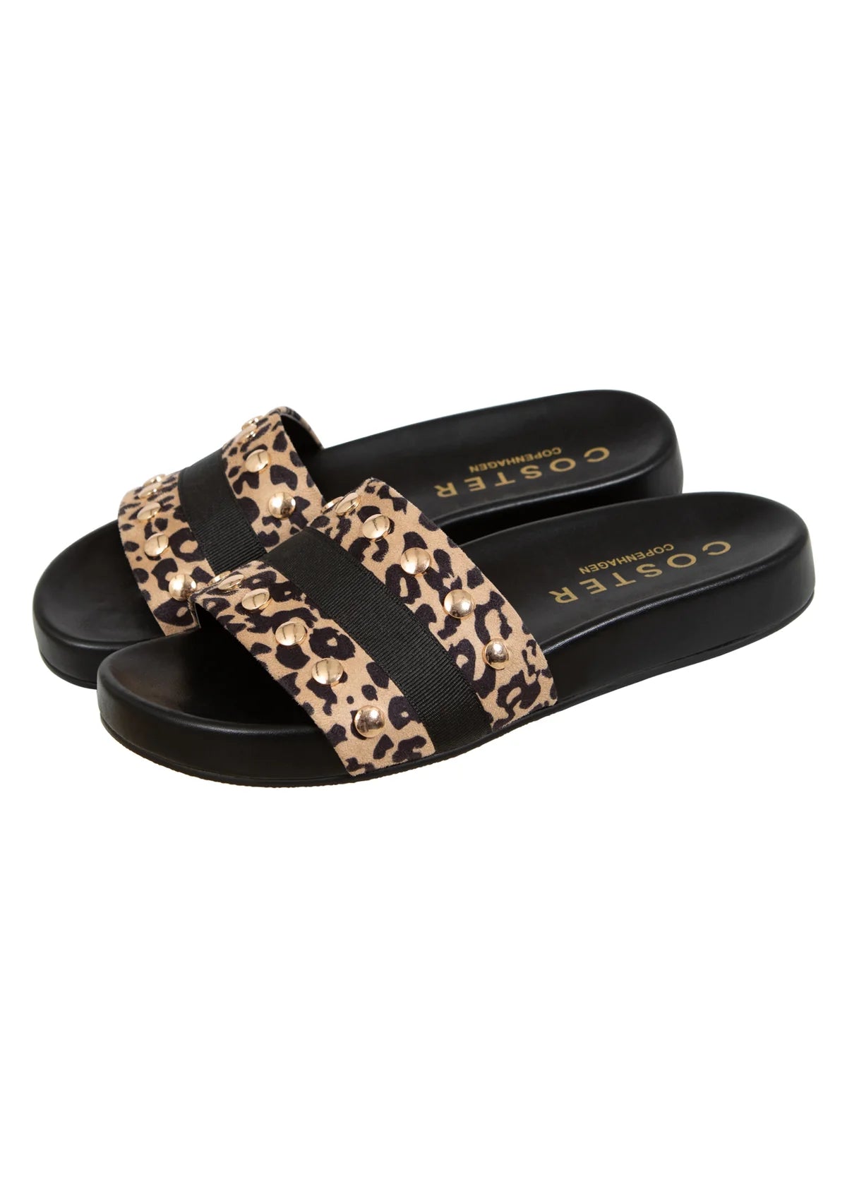 Leopard slippers