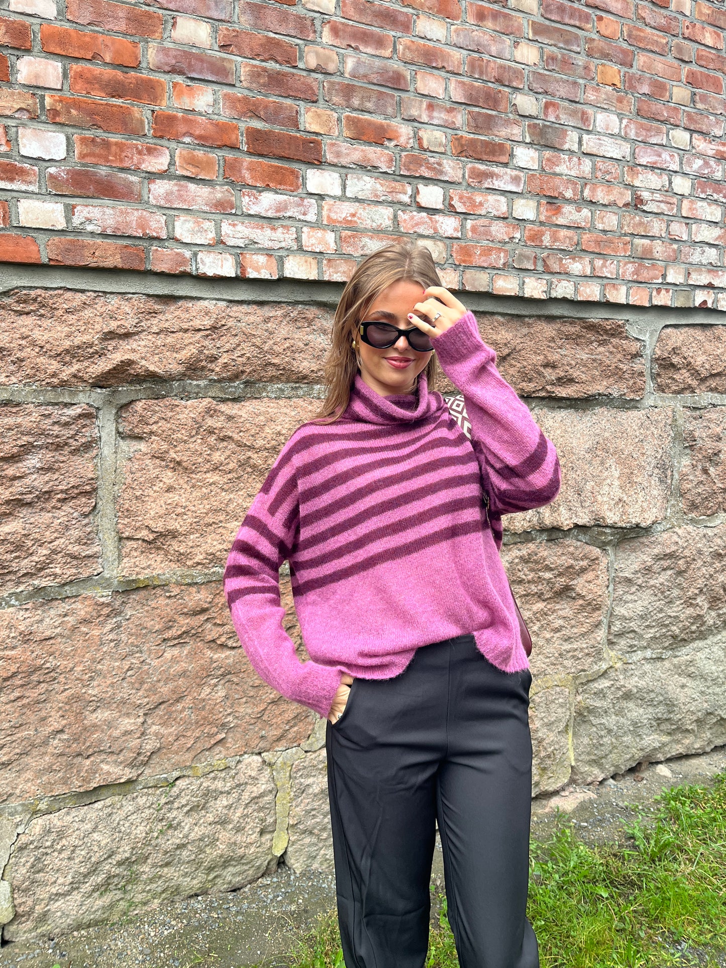 Gossia - AmbrosiaGO Sweater - Plum/Dark Plum
