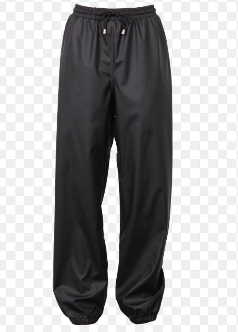 Regndråpe PU Pants - Sort