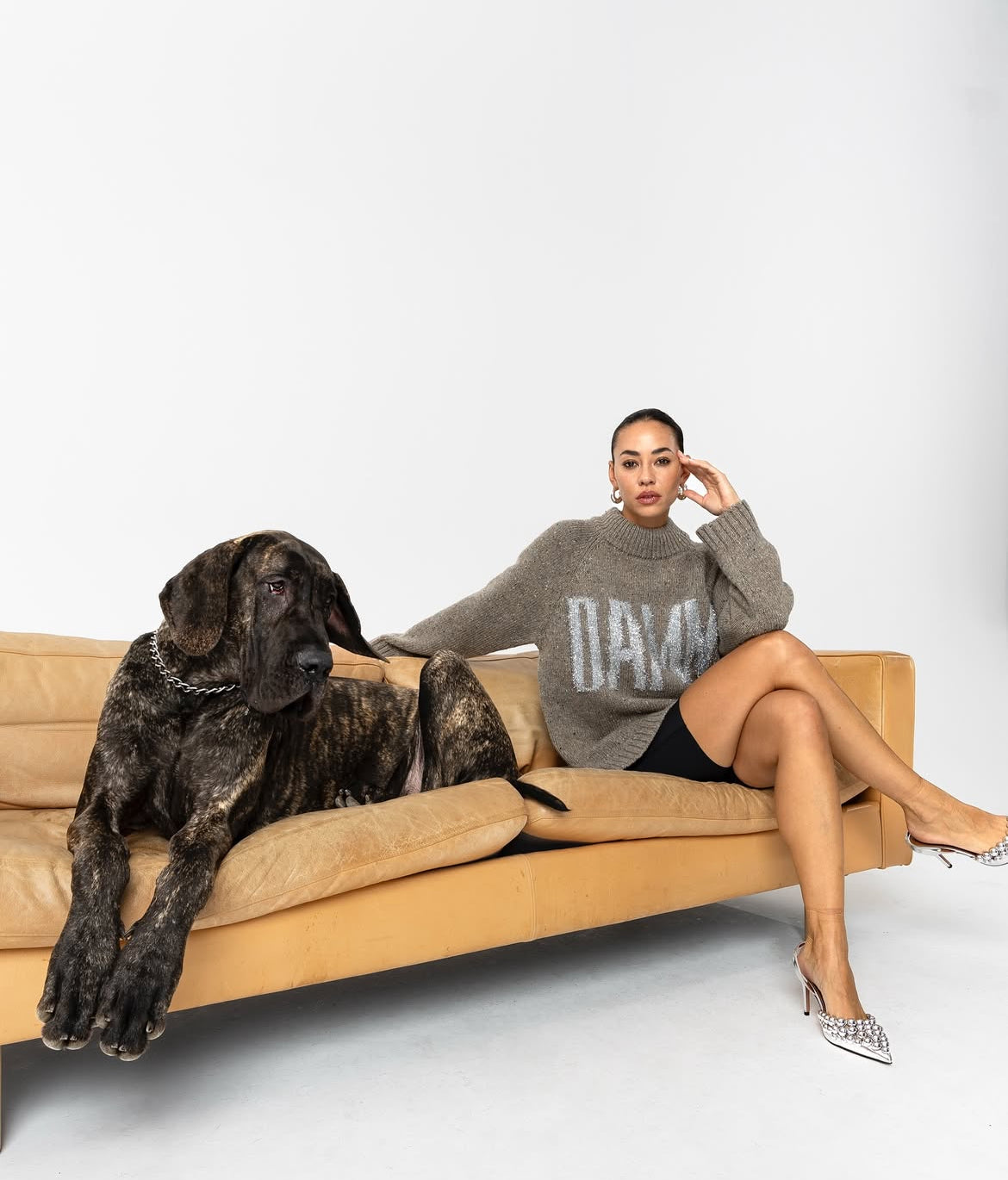 Damn knit - Taupe melange