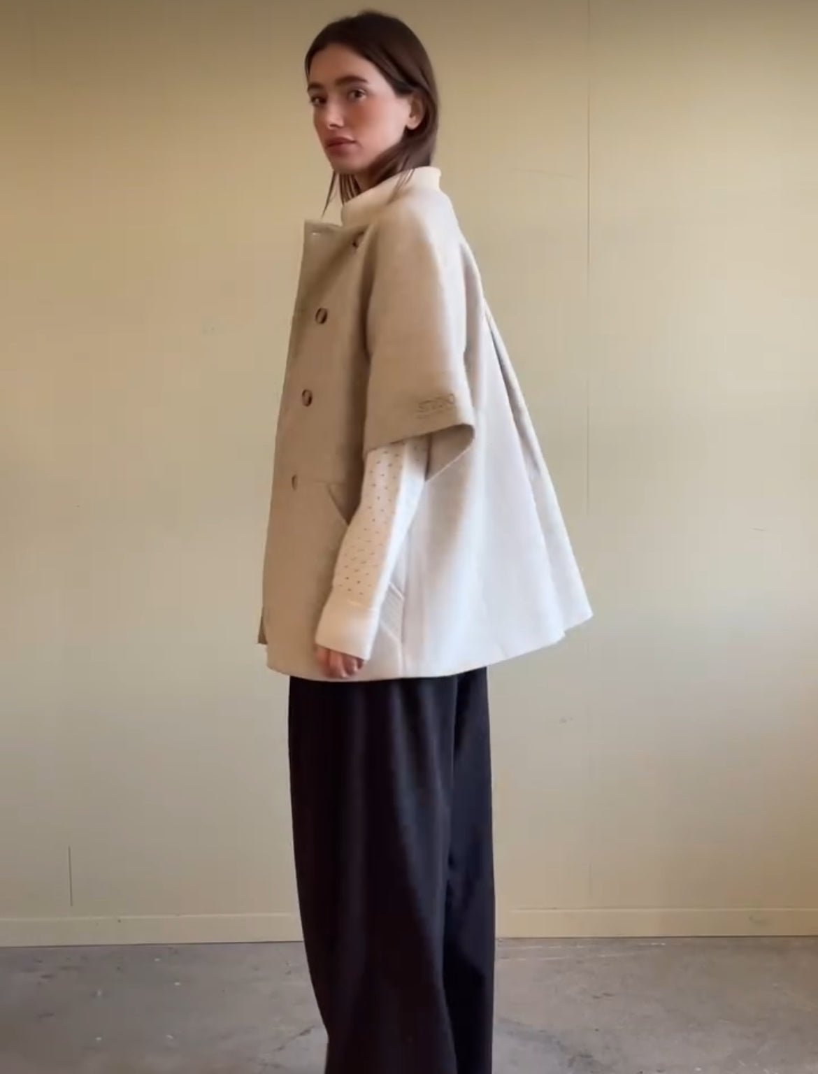 WOOLI STUDIO JACKET - Oat
