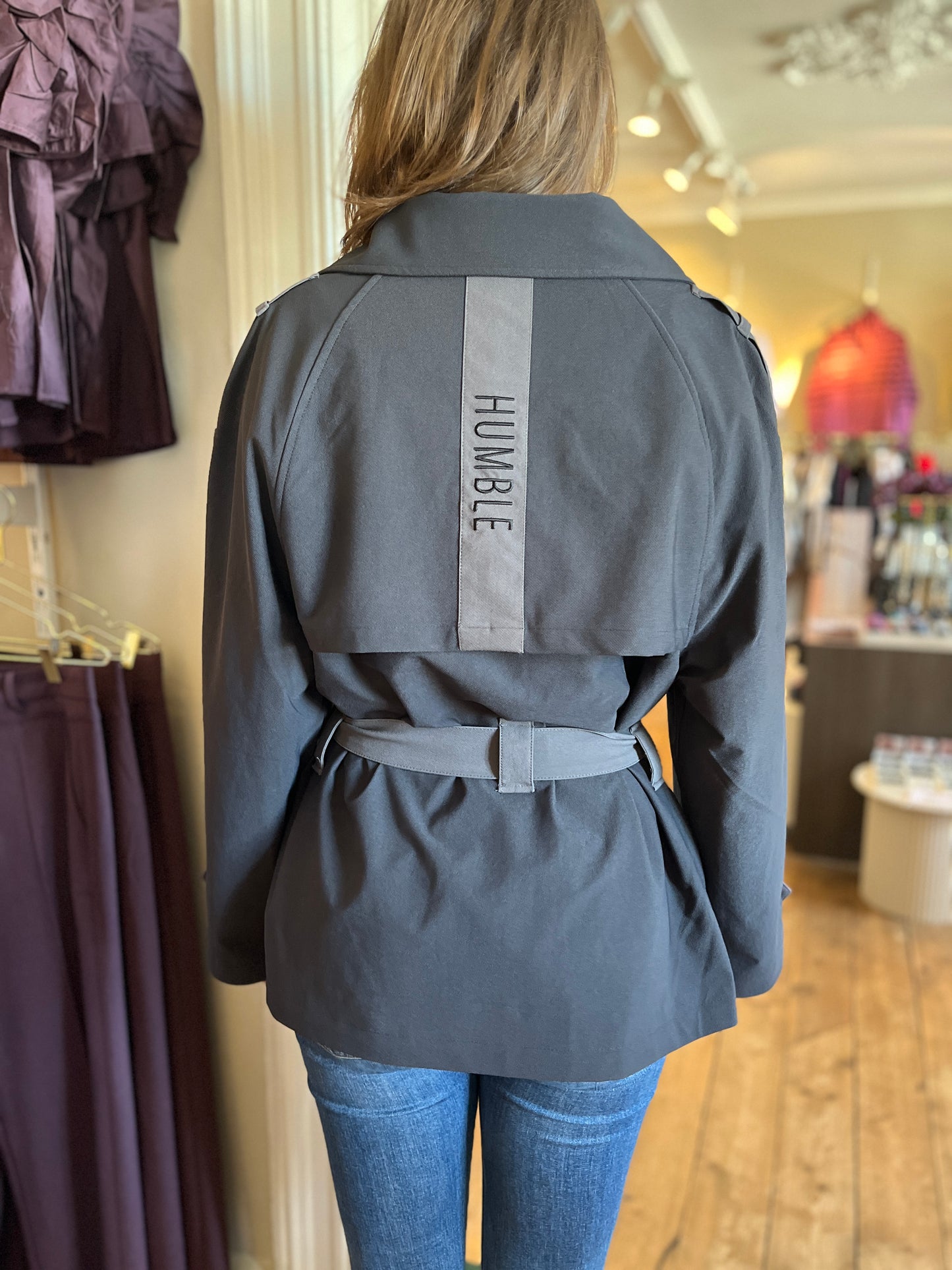 LuccaHBS Jacket - Dark grey kombi