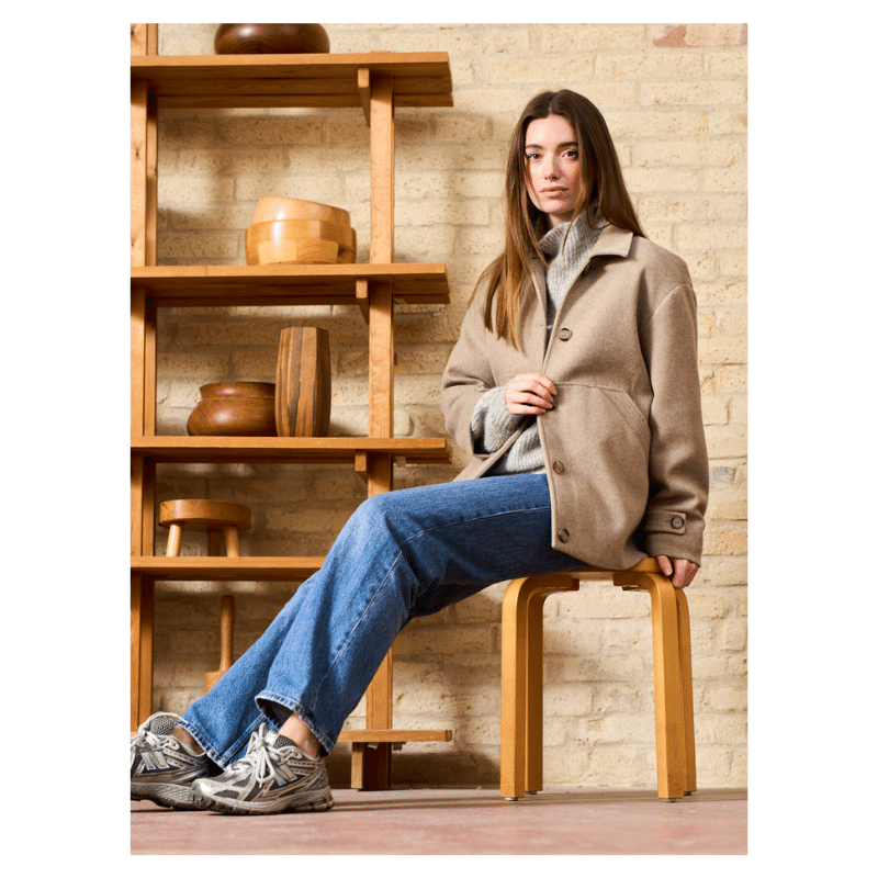 Wooli Studio Jacket - Morel Brown