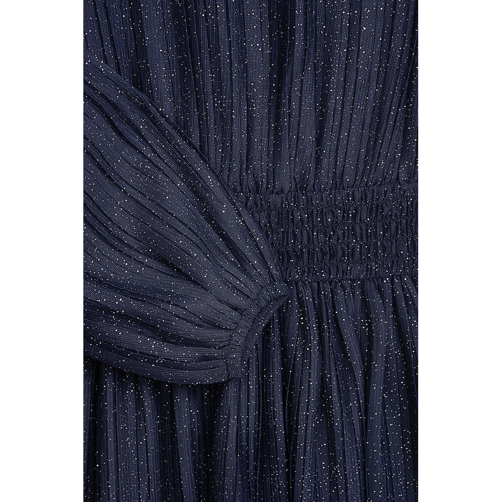 DANAMADE - Dress DLEVKE - Navy glitter
