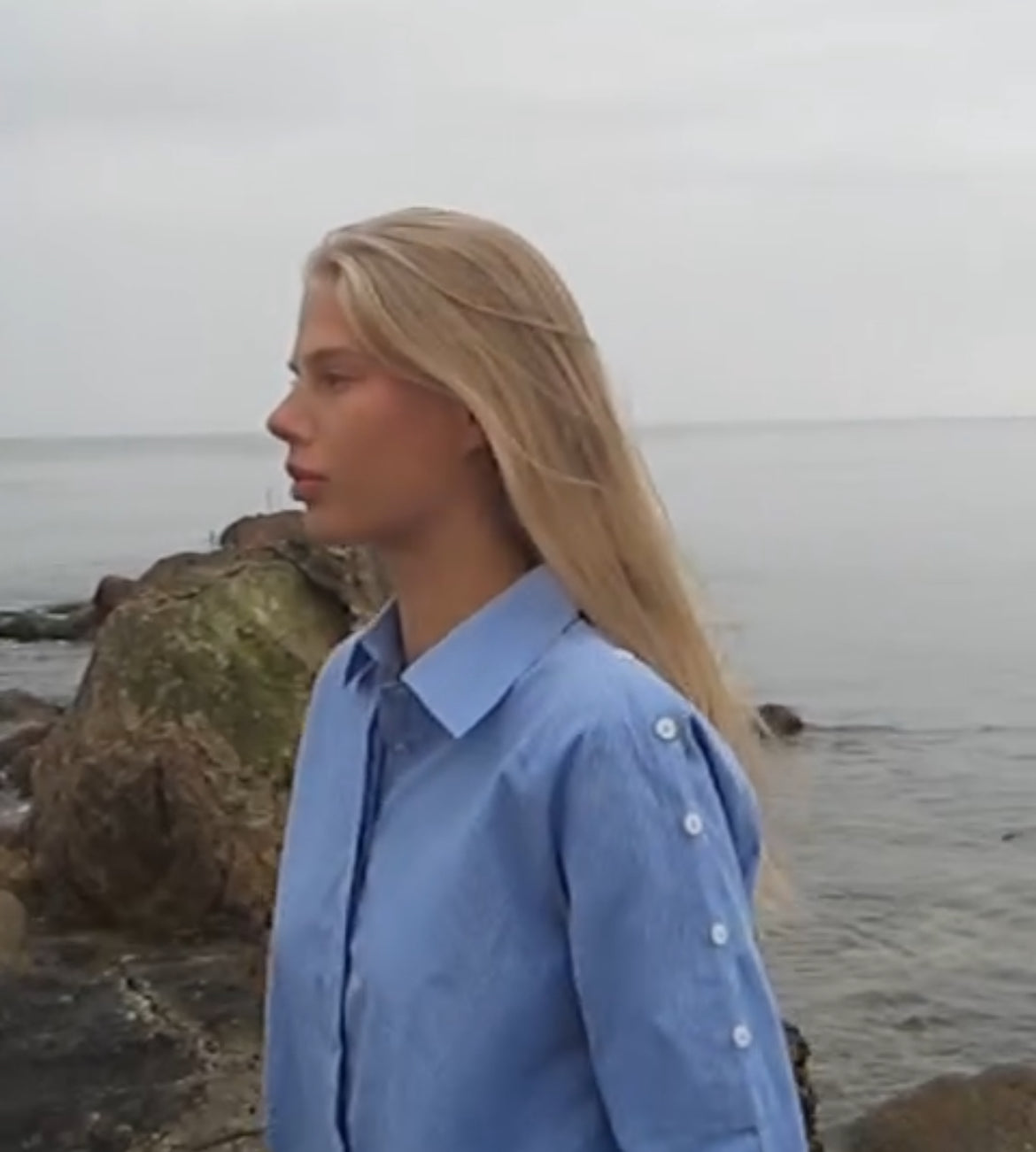 Hope Shirt lys blå (Humble)