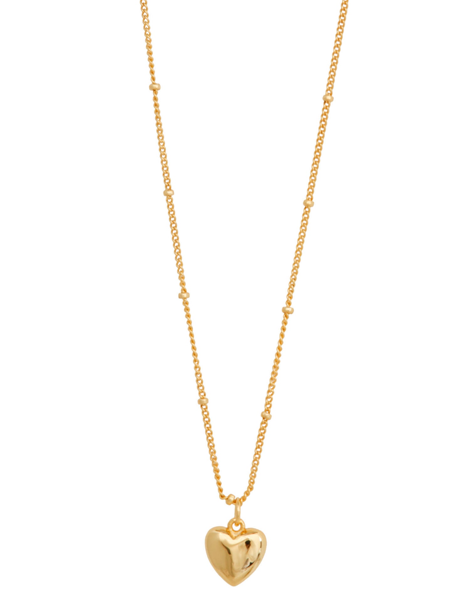 Vintage heart necklace petite