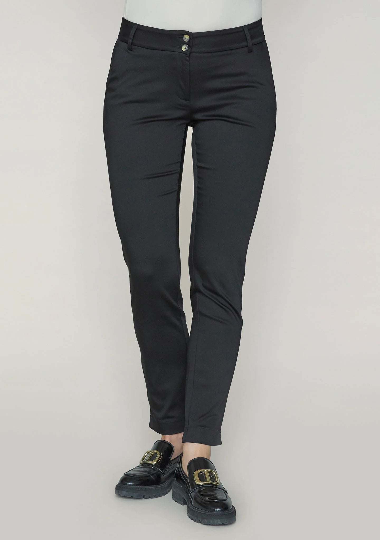 I Say Chino Pant - Long Black