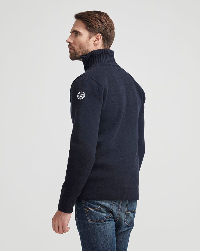 Måns Zip Jacket - Windproof - Navy (Holebrook)