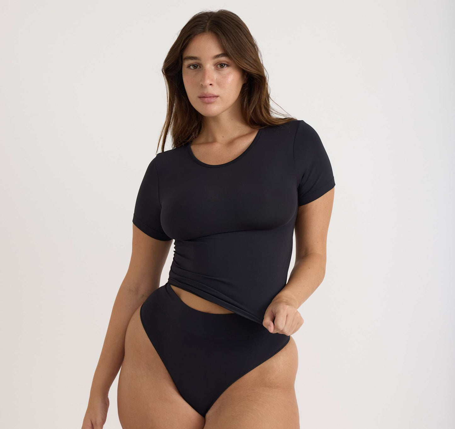 Smooth Thong - Black