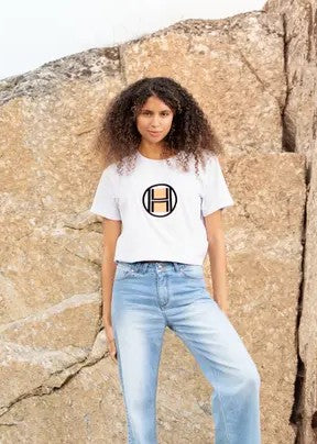 HÉST - LOGO T-shirt - White Alyssum