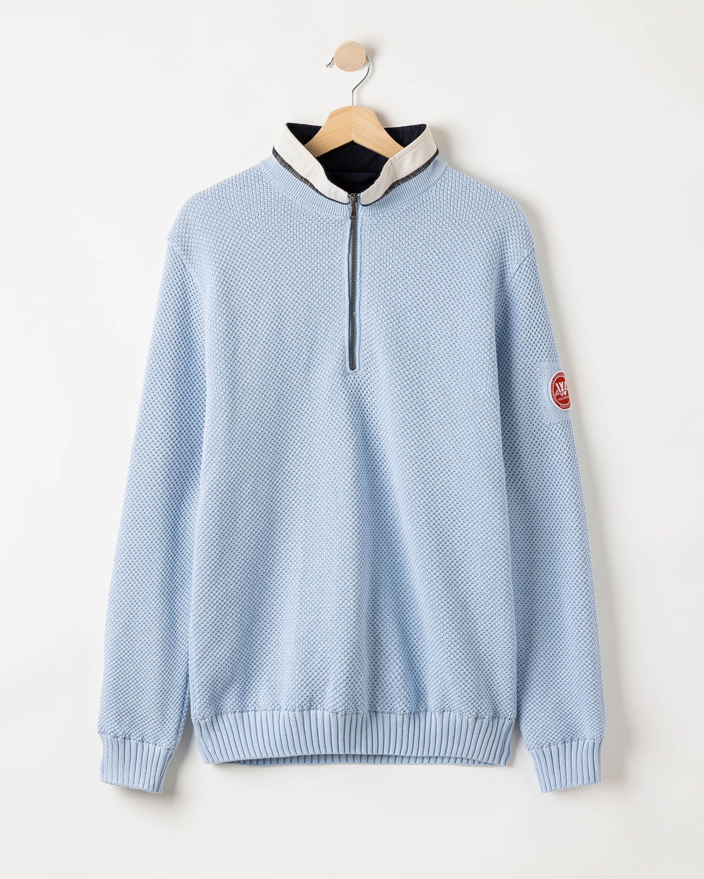 HOLEBROOK - Classic Windproof Zip - Pale Blue