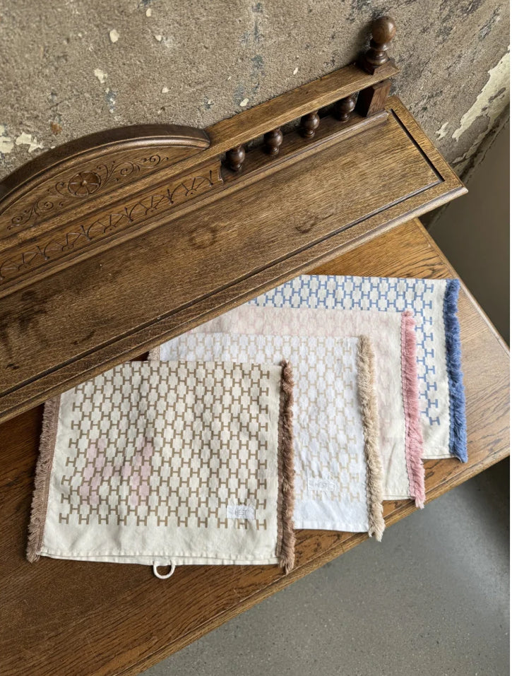 Linnen towel - Faded denim