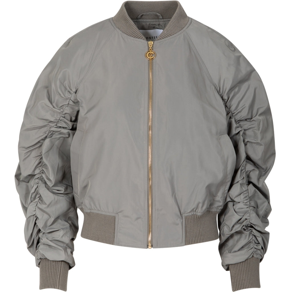 Coster Copenhagen - Short bomber jacket - Light olive