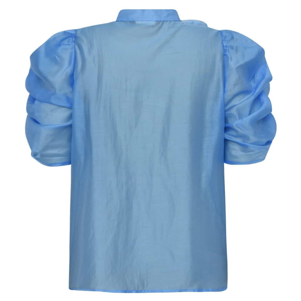 AnnsofiGO Blouse - Blue Sea
