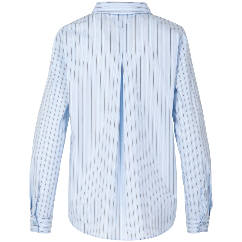 Coster Copenhagen - Classic shirt - slim fit - Blue stripes