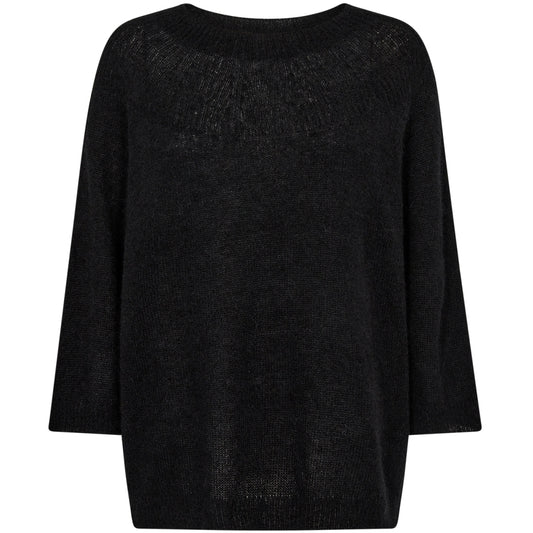 GOSSIA - AmeliaGO Sweater - Brown melange