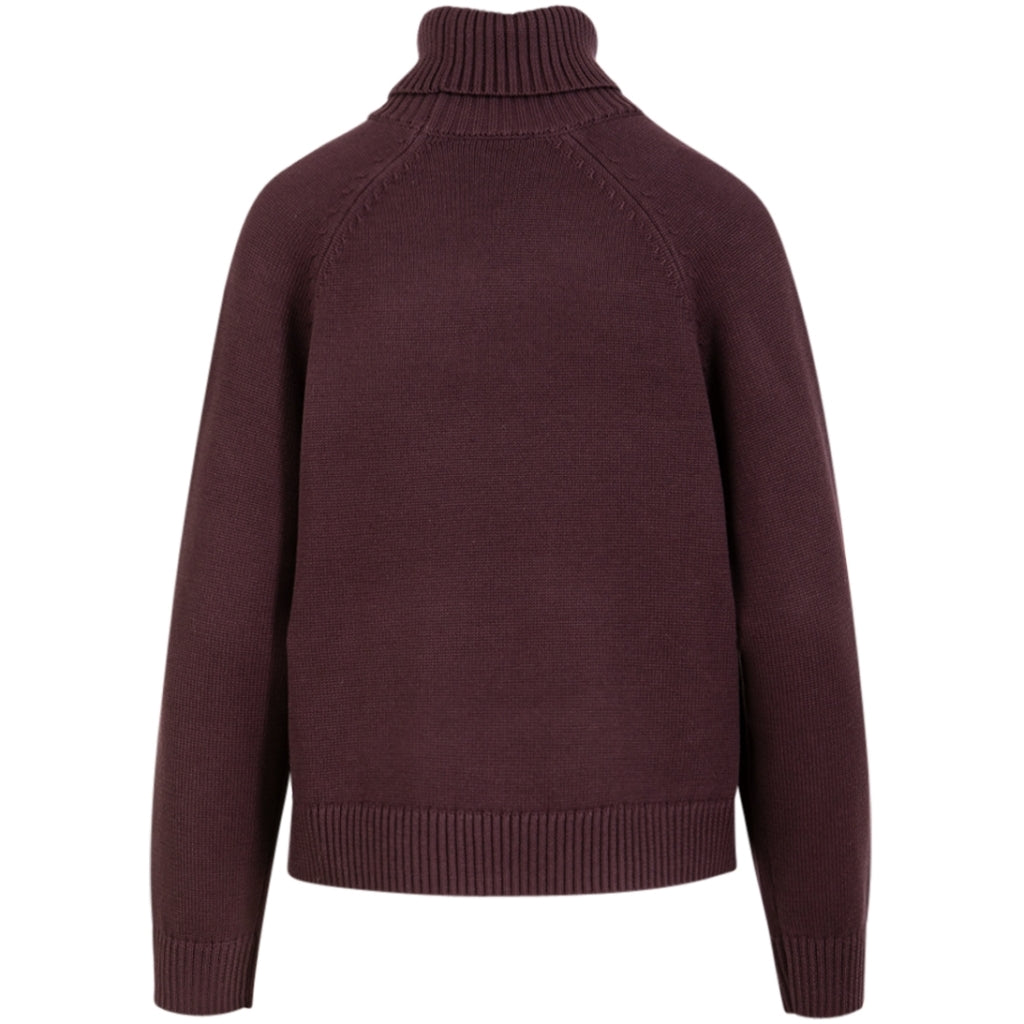 Coster Copenhagen - Knit with highneck - Bordeaux