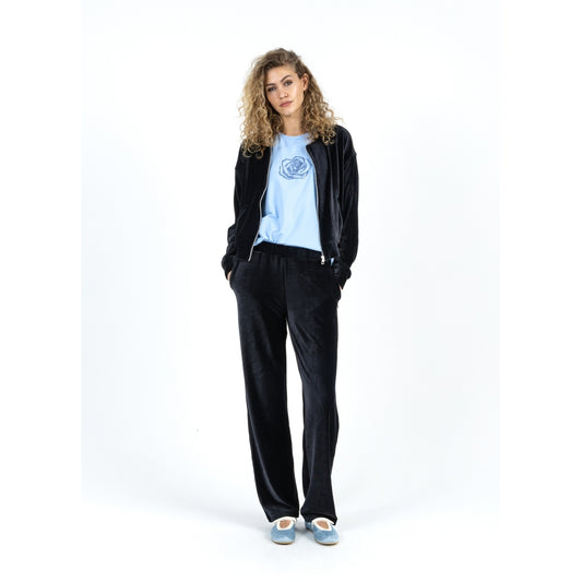 Coster Copenhagen - Velvet pants - Sille fit - Black