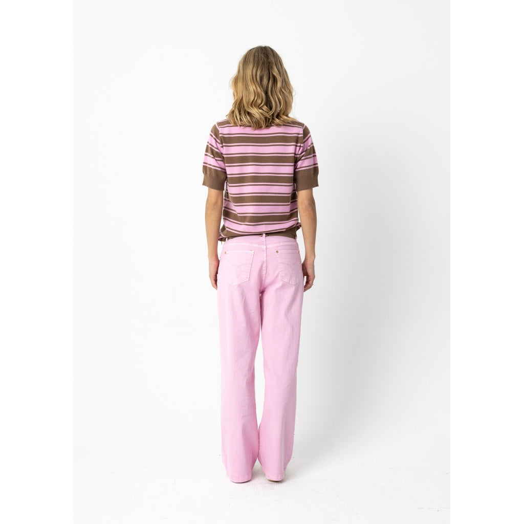 COSTER COPENHAGEN - Jeans in pink denim - Bon bon pink