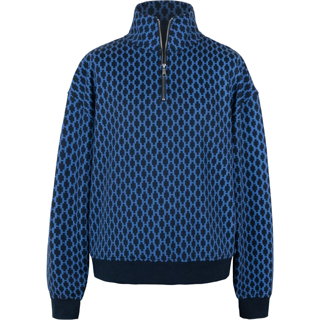 HÉST - ABRAMO Sweatshirt - Navy Blazer