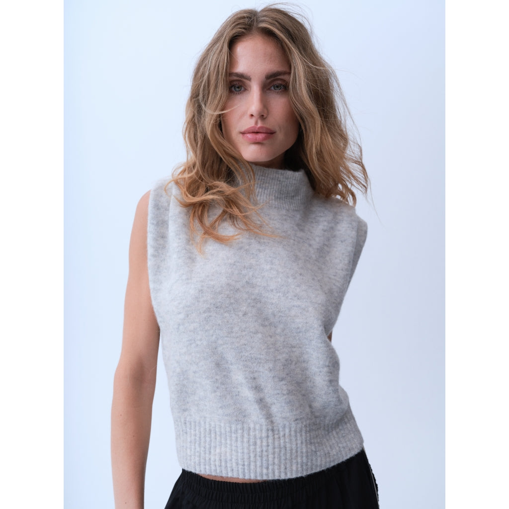 Gossia - WiwicaGO Top - Light Grey Melange