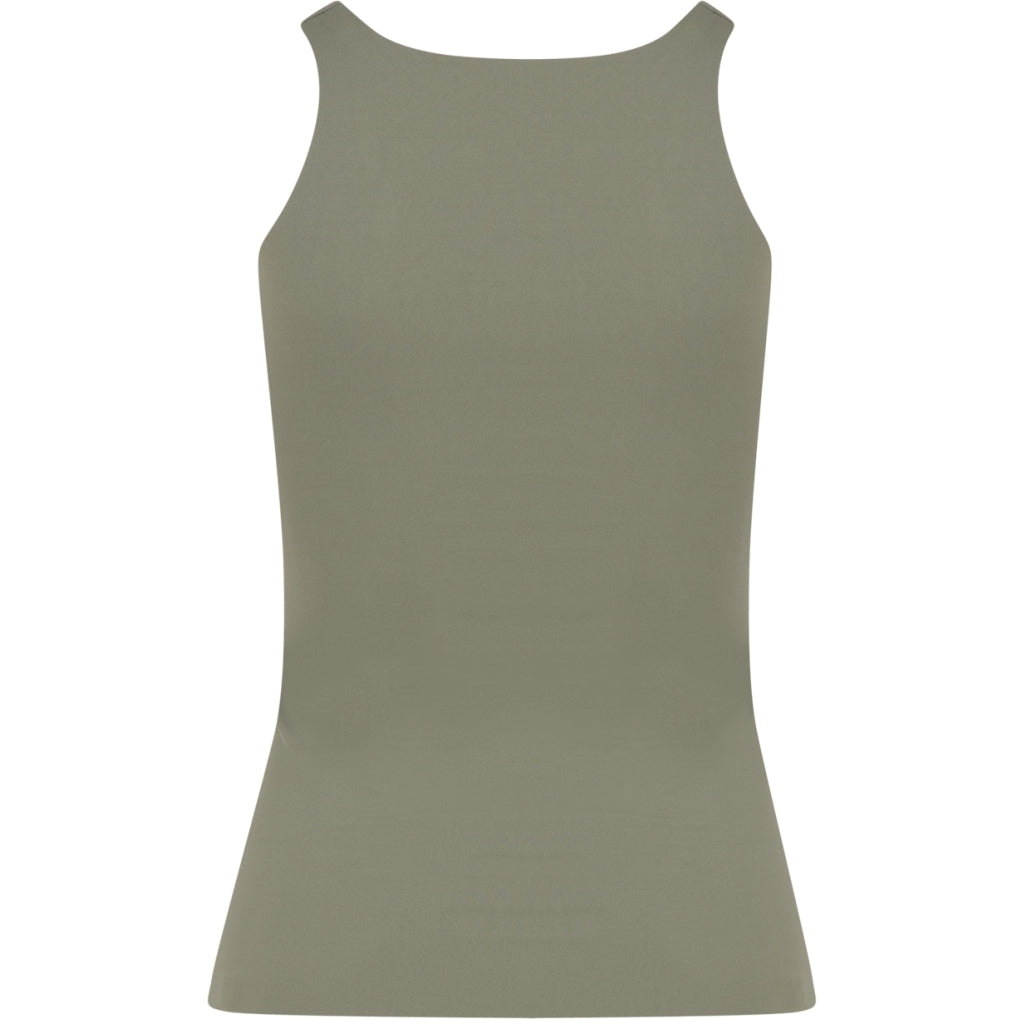 Coster Copenhagen - VIDA Tank Top - Khaki